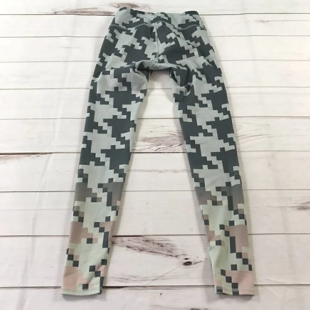 Alo Yoga Women Geometric Pattern Active Leggings XS